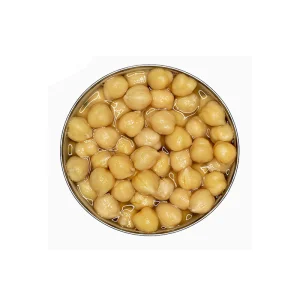 Garbanzos orgánicos enlatados al por mayor en salmuera