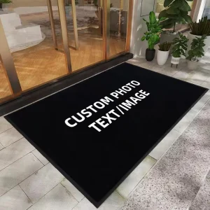 Factory Sale High Density Washable Printed Business Brand Door Mat