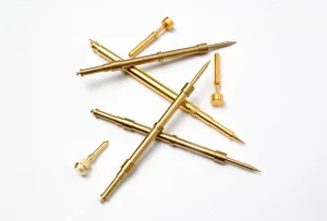 High-Precision CNC Machined Brass Parts with Custom Engraving