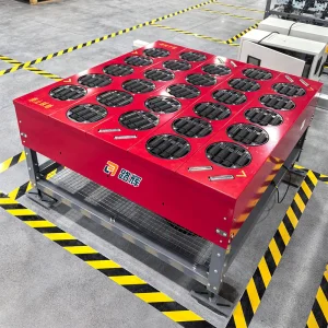 LUHUI Logistics Package Sorting Equipment 90 Degree Electric Sorter Wheel Sorting Parcel Handler Machine