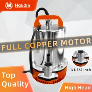 Mini Portable 1/1.5/2 Inch Direct DC Solar Water Pump with CE