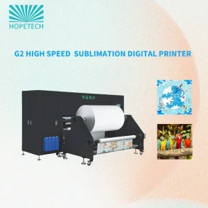 2400kg Transfer Paper/ Wood Grain Paper/Film/Wallpaper Hopetech Flatbed Printer G2