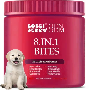 Premium Dog Multivitamin Pet Supplements - Nutrient-Rich Formula for Enhanced Pet Health Care &amp; Wellness