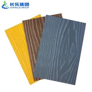 Fiber Cement Board Siding Panels Exterior Wall Waterproof Boards Wall Cladding with Clay Tiles Building Boards