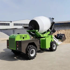 Standard 2.6m³ Self Loading Mixer Truck for Consistent 80m³ Concrete Daily Output