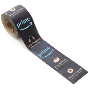 Writable Adhesive Fiber Custom Logo Printed Black USB Cable Packaging