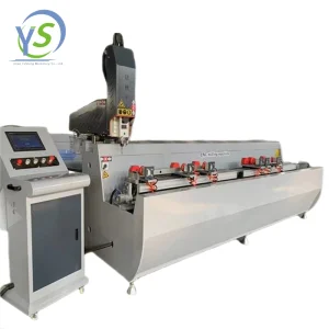 CNC-3000 Aluminum Profile Window Door Lock Hole CNC Drilling Milling Machine with Good Price