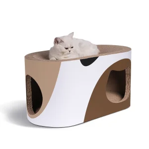 Modern Cardboard Cat Scratcher Lounge