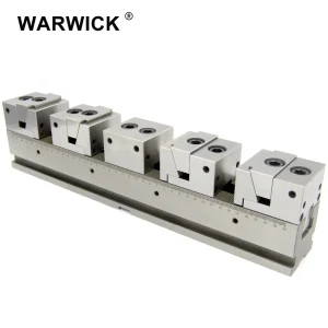 KSD50-500-4FD Universal Multiple Clamp Rail Vise In Row For Horizontal CNC Horizontal Machine Center