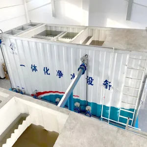 Containerized Freshwater Treatment System for River Reservoir Water and Surface Water Purification
