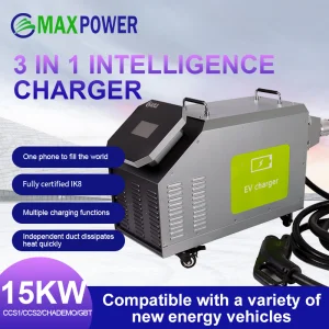 Max Power DC 40kw CCS Solar EV Charger Portable EV Charger Manufacturers Charging Station for Electrical Car