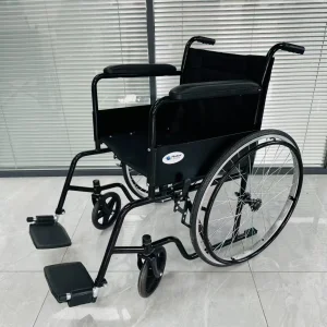 Wholesale Sturdy Steel Manual Wheelchair for Bariatric Disabled Users