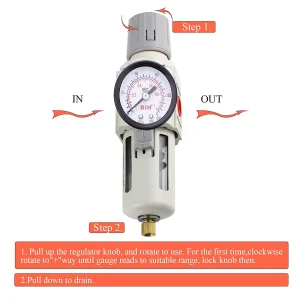 Aw3000-03 Pneumatic Component Air Source Treatment Unit Compressor Filter Pressure Regulator Element
