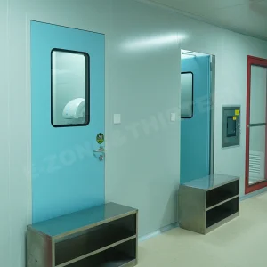 Custom Aluminum Cleanroom Door