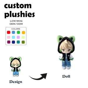 OEM ODM Custom Plush Toys Character Design Ultra-Soft Custom Plush Animal Toys Custom Children's Plush Dolls