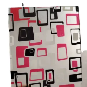 Silk-Screen Printed Glass and Ice Flower Glass