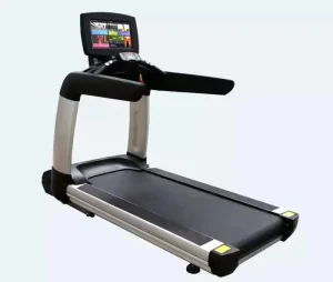 Premium Touch Screen Commercial Gym Treadmill with Silent Belt