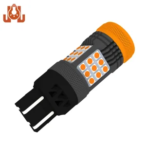 Sem Flash Hiper 7443 W21/5W T20 Luz LED de Duas Cores