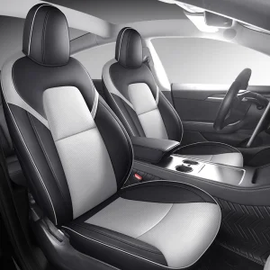 Direct Factory Sale Car Seat Covers Four Seasons Luxury Black Leather Car Seats Covers