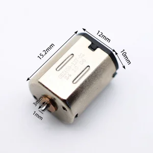 KECHEN MOTOR 12mm Micro DC Motor N20 3-24v Low Noise Permanent Magnet Brush 7000rpm for Smart Home Home Appliance Electric