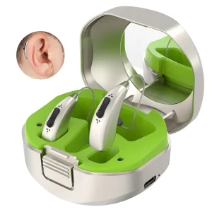 Free Sample China Manufacturer Ric Bte Ear Aids Invisible Tube Digital Rechargeable Hearing Aid
