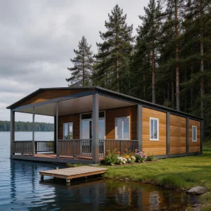 Double Wing Foldable Reinforced Living Home