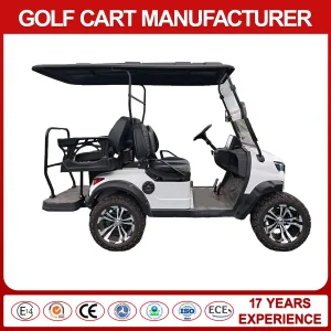 New Energy Electric Golf Cart 4-Seater Lithium Iron Phosphate 60km Range Hotel &amp; Resort Shuttle Cart