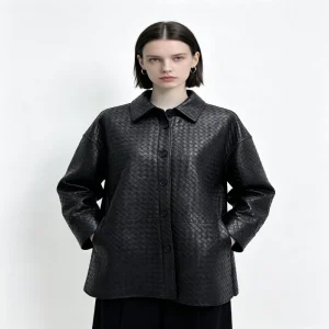 Black Woven Jacket