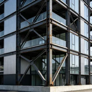 Turnkey Solution Industrial Prefab Heavy Steel Module House with Furniture Included for Ready to Move in Hospital/School Use