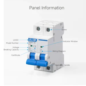 EAST Miniature Circuit Breaker 6kA High Breaking Capacity
