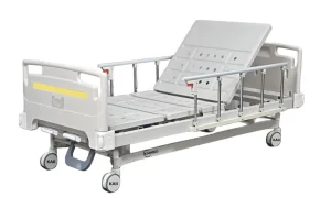Medical Equipment: Three-Crank Hospital Bed for Patients with Adjustable Functions
