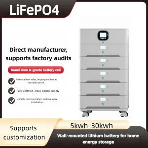 51.2V 10KW Hybrid Solar Inverter With Battery All-in-One Unit 5kWh 10kWh 15kWh 20kWh 25kWh 30kWh Stackable ESS Grade A Home Use
