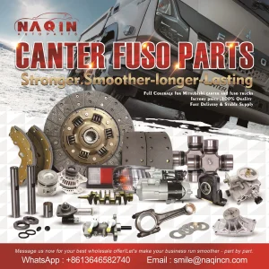 China Factory Naqin Car Auto Parts Brake Clutch Suspension Steering Driveshaft Fuel Ignition Rubber Filters Engine Cooling System Crankshaft for Mitsubishi