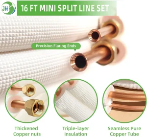 Premium ASTM B280 Copper Tube for Air Conditioning Systems