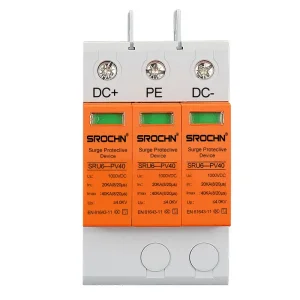 China 3P 1000VDC T2 40kA Surge Protective Device