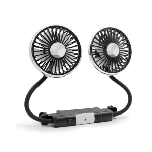 Dual Head Car Fan
