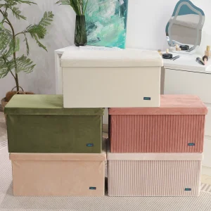 2025 Folding Storage Ottoman