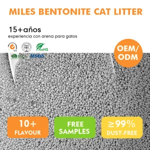 Soluciones de limpieza para mascotas de bentonita seguras y saludables