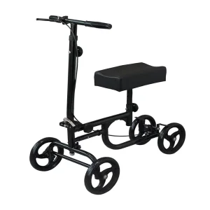 Folding Knee Walker Steerable Scooter for Broken Foot