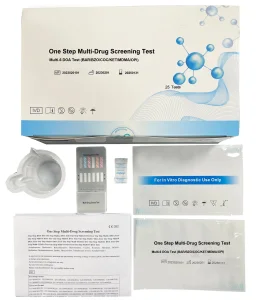One Step Multi-Drug Screening Test Multi-6 Doa Test (BAR/BZO/COC/KET/MDMA/OPI)