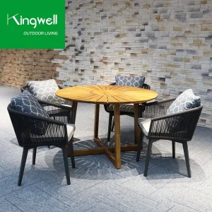 Teak Wood Outdoor Patio Bistro Dining Set