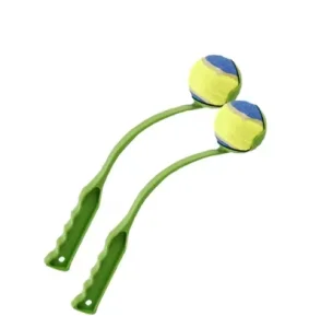 Wholesale Interactive Outdoor Puppy Play Toy Sustainable Eco-Friendly Rubber Plastic Stick Durable Tennis for Dog Training