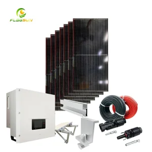 Complete off-Grid Solar Panel Kit for Rural Areas2.