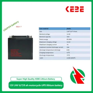 12V lithium battery for motorcycle ups solar