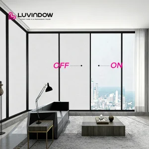 NFRC Certified Commercial Smart Glass Double Glazing Aluminium Windows