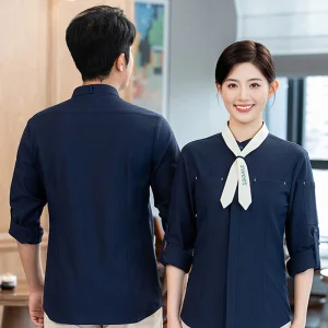 Ropa de trabajo elegante para ama de llaves, uniforme para gerente de cocina de hotel
