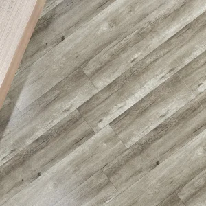 Spc Floor Light Gray Oak Nordic Style Piso Vinyl Spc Flooring Board Tile Panel Plank Simple and Stylish Hot in Portugal Revestimento Brand Exclusive Partnership