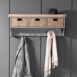 Wooden Wall Mounted Rack