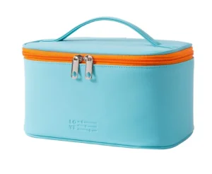 Professional Waterproof Private Label for Women With Mirror Logo Leather Luxury Travel Custom Case Box Makeup Bag