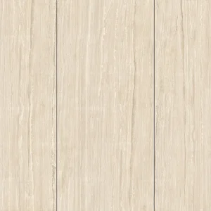 White Wooden Effect Marble Stone Sintered Stone Large Size Glazed Porcelain Tile